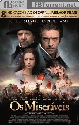 Os Miseráveis (2012 Br 2013) BD-Rip Dual Áudio 